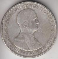 1930. 5P Ag "Horthy-jobbra" T:3
