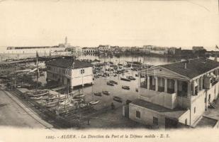 Alger, port, ships