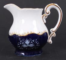 Zsolnay Pompadour II. kávés készlet, összesen: 15 db, jelzett, hibátlan/ Flawless Zsolnay chinaware ...