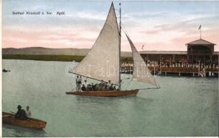 Nezsider, Neusiedl am See; sailing boat (cut)