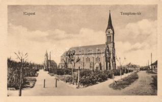Budapest XIX. Kispest, Templom tér (kis szakadás / small tear)