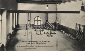 Gyulafehérvár, Katolikus gimnázium tornacsarnoka / Catholic grammar school, gym hall (EK)