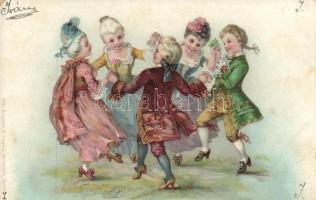 Baroque children, litho (fa)