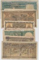 Görögország 1939-1943. 50-10.000D (8xklf) T:vegyes
Greece 1939-1943. 50-10.000 Drachmai (8xdiff) C:m...