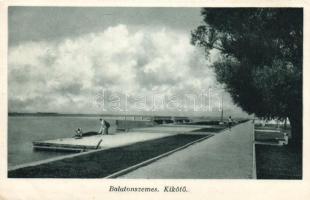 Balatonszemes, kikötő