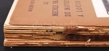 Roger de Félice: Le meuble francais du Moyen Age a Louis XIII. Paris - Londres, 1922, Hachette. Kiad...