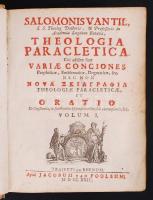 Salomonis van Til: Theologia parclectica cui additae sunt variae conciones I.-II. Trajecti ad Rhenum...