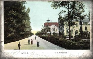 Siófok, út a fürdőhöz