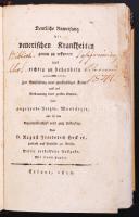 August Friedrich Hecter: Deutliche Anweisung deie venerischen Krankheiten genau zu erkennen... Erfurt, 1812 378p. modern félbőr kötésben / in modern half leather binding