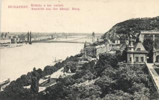 Budapest I. Kilátás a Királyi Várból, Gellérthegy