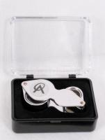 Új 10x és 20x-os ékszerész nagyító eredeti dobozában