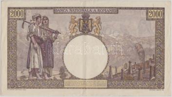Románia 1941. 2000L T:III
Romania 1941. 2000 Lei C:F
Krause 53