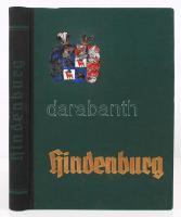 cca 1930 Hindenburg cigarettakép gyűjtőmappa képek nélkül / Collecting booklet without the pictures
