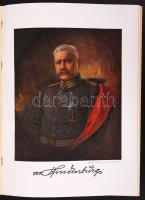 cca 1930 Hindenburg cigarettakép gyűjtőmappa képek nélkül / Collecting booklet without the pictures