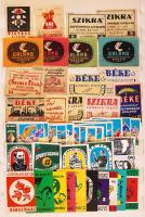 1000 darabos magyar és külföldi gyufacímke gyűjtemény jó bélyeg berakóban