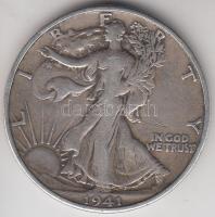 Amerikai Egyesült Államok 1941. 1/2$ Ag "Walking Liberty" T:2-,3
USA 1941. 1/2$ Ag "W...