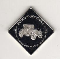 2006. 1000Ft "Ford T modell" szögletes pénz, eredeti kapszulában tanúsítvánnyal és ismerte...