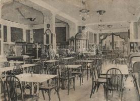 Kolozsvár, Ferenc József kávéház / cafe (cut)