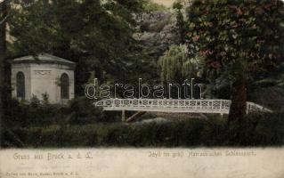 Lajtabruck, Bruck and der Leitha; castle park (EK)