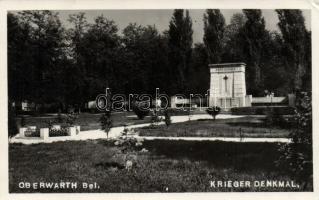 Felsőőr, Oberwart; Kriegerdenkmal / war memorial (EK)
