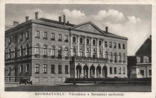 Szombathely városháza, Berzsenyi szobor (EK)