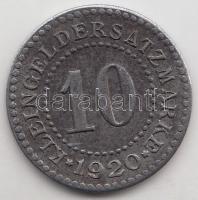 Német Birodalom/Weimari Köztársaság/Deutsch-Eylau 1920. 10Pf Fe szükségpénz T:2- Germany/Weimar Republic/Deutsch-Eylau 1920. 10 Pfennig Fe emergency coin C:VF