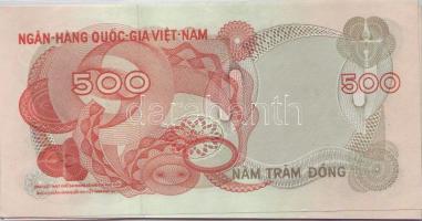 Dél-Vietnam 1972. 500Dong (6x) egymásutáni sorszámokkal! T:I