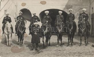 Russian cavalrymen, photo