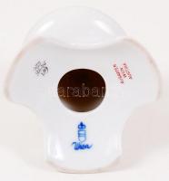 Wien gyertyatartó, jelzett, hibátlan, kézzel festett, m:5 cm