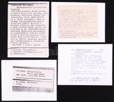 cca 1936 Üzleteket és dolgozóikat ábrázoló kisméretű fotók, 10 db