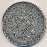 Német Államok / Poroszország 1862A Tallér Ag "I. Vilmos" Berlin (18.52g) T:2
German States...