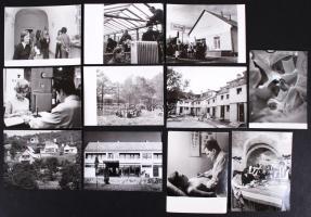 cca 1965 Vegyes témájú MTI fotók, hátukon leírással a képek témájáról, fotós feltüntetésével, 9x11 c...