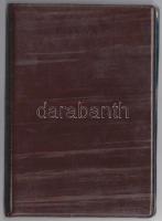 Kis éremtartó album 6db berakólappal, összesen 60db férőhellyel használt állapotban