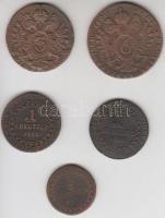 1800S 3Kr Cu + 6Kr Cu 1812S 1/2Kr Cu + 1Kr Cu (2x) T:2-,3