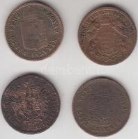 1858B 1Kr Cu + 1872KB 1Kr Cu + 1881Kb 1Kr Cu + 1886KB 1Kr Cu T:2,2-