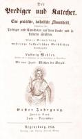 Ludwig Wehler: Der Prediger und Katechet. Regensburg 1851. Német imakönyv