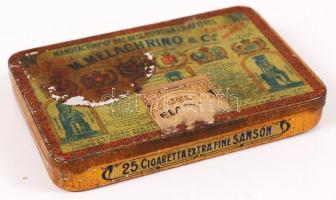 M. Melachrino cigarettás fémdoboz / Metal cigarette box