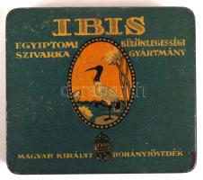 Ibis cigarettás fémdoboz / Metal cigarette box