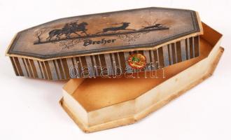 cca 1930 Dreher cukorkás papírdoboz / Dreher candy box