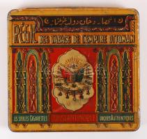 cca 1920 Regie fém cigarettás doboz / Metal cigarette box