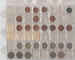 Ausztria 1895-1915. 1Kr (4x) + 1909-1915. 2Kr (7x) + 1893-1916. 10Kr (7x) + 1893-1918. 20Kr (5x) T:v...