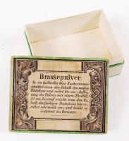 cca 1910 Fürdősó papírdoboz / bath powder paper box