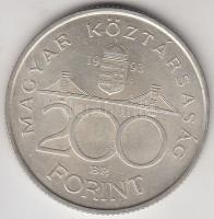 1993. 200Ft Ag "MNB" T:2 Adamo F13