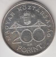 1992. 200Ft Ag "MNB" T:2 Adamo F13