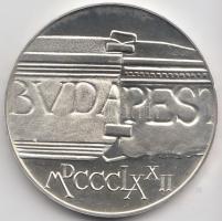 1972. 100Ft Ag "Pest és Buda egyesítése" T:BU