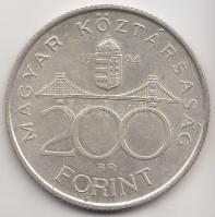 1994. 200Ft Ag "Deák" T:2 Adamo F13.1