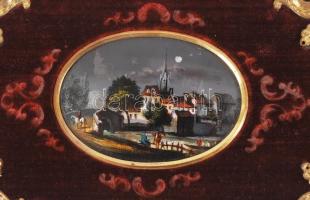 cca 1840-1860 "Emlékkönyv" Közel 80 különböző nagyrészt magyar nyelvű, kézzel írt és rajzo...