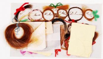 cca 1840-1860 "Emlékkönyv" Közel 80 különböző nagyrészt magyar nyelvű, kézzel írt és rajzo...