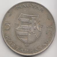 1947. 5Ft Ag "Kossuth" T:3 Adamo F8.1