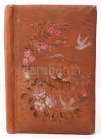 1898-1907 Emlékkönyv néhány rajzzal, néhány lap kijár